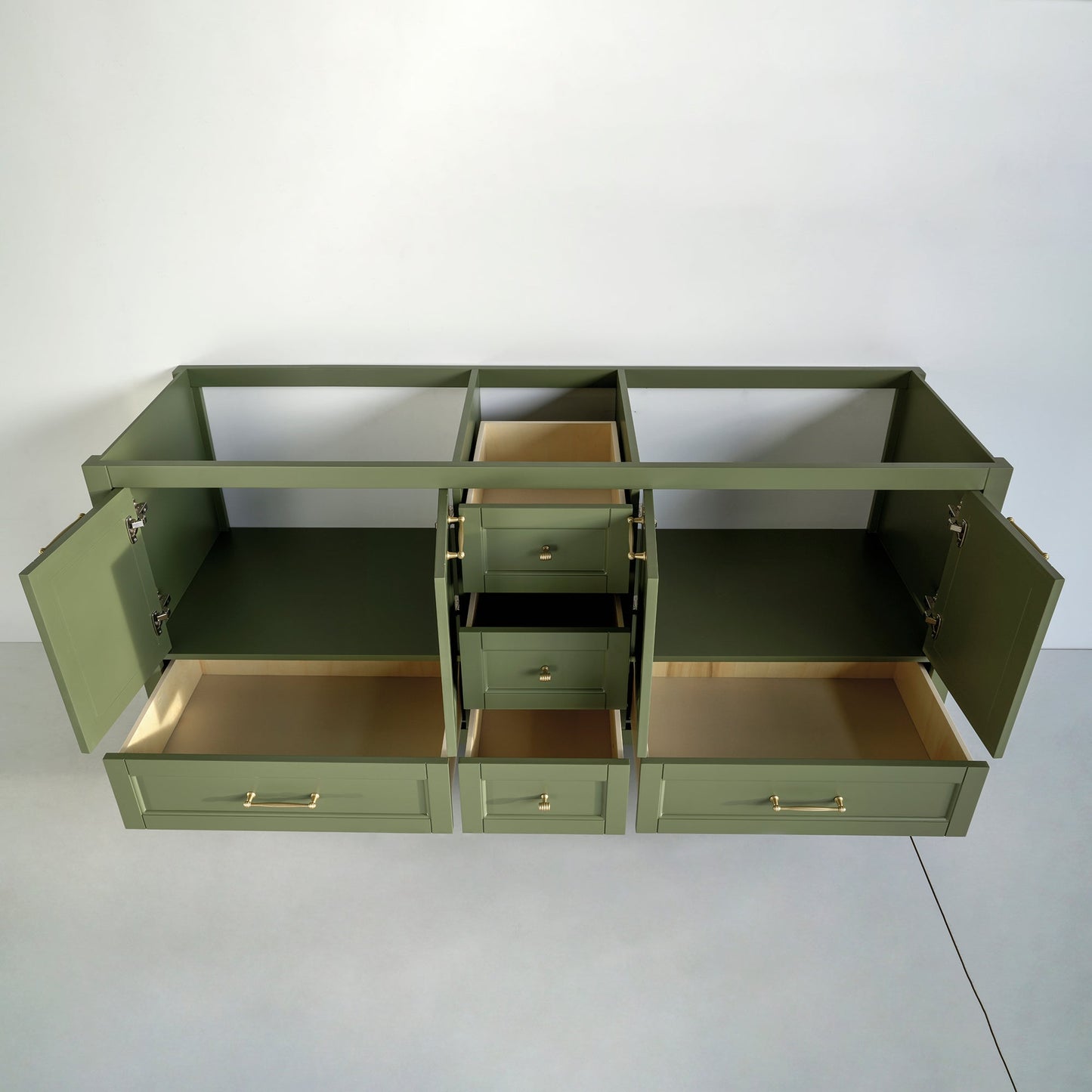 72 Inch Green Selena Bathroom Vanity