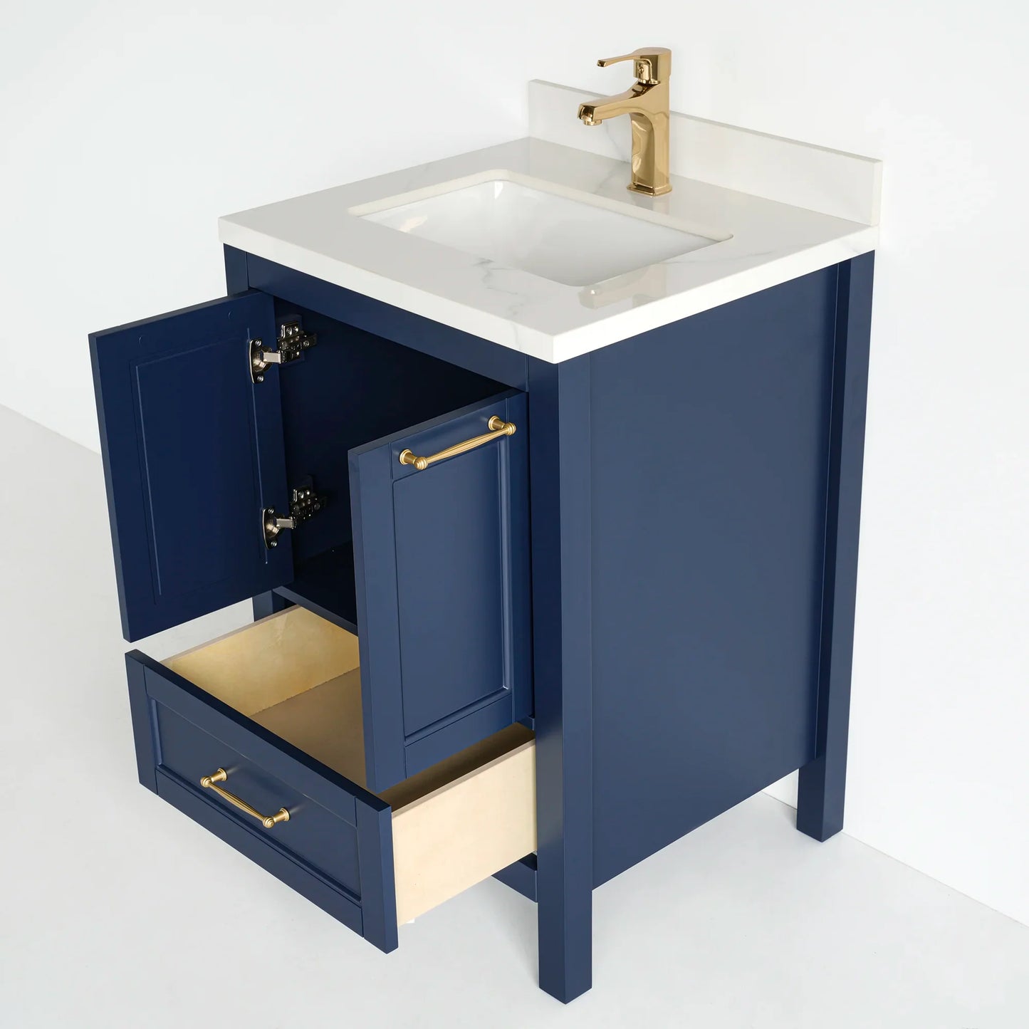 24 Inch Navy Blue Selena Bathroom Vanity