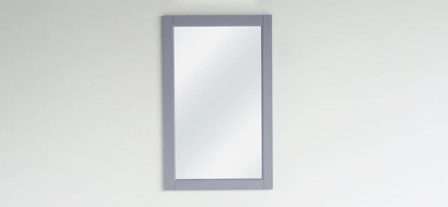 24 Inch Gray Selena Mirror