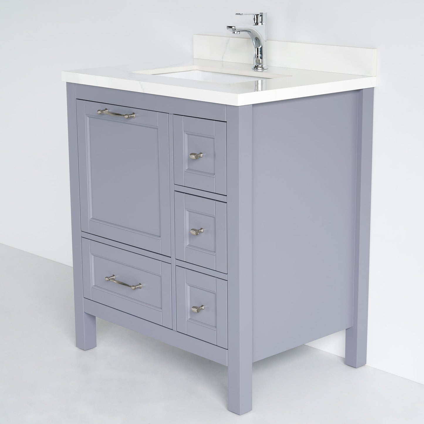 30 Inch Gray Selena Bathroom Vanity