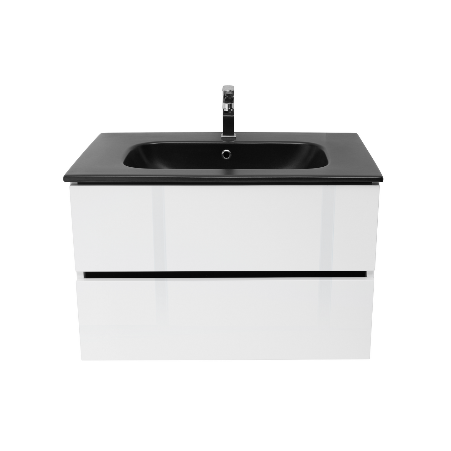 32 Inch High Gloss White Veneto Floating Bathroom Vanity