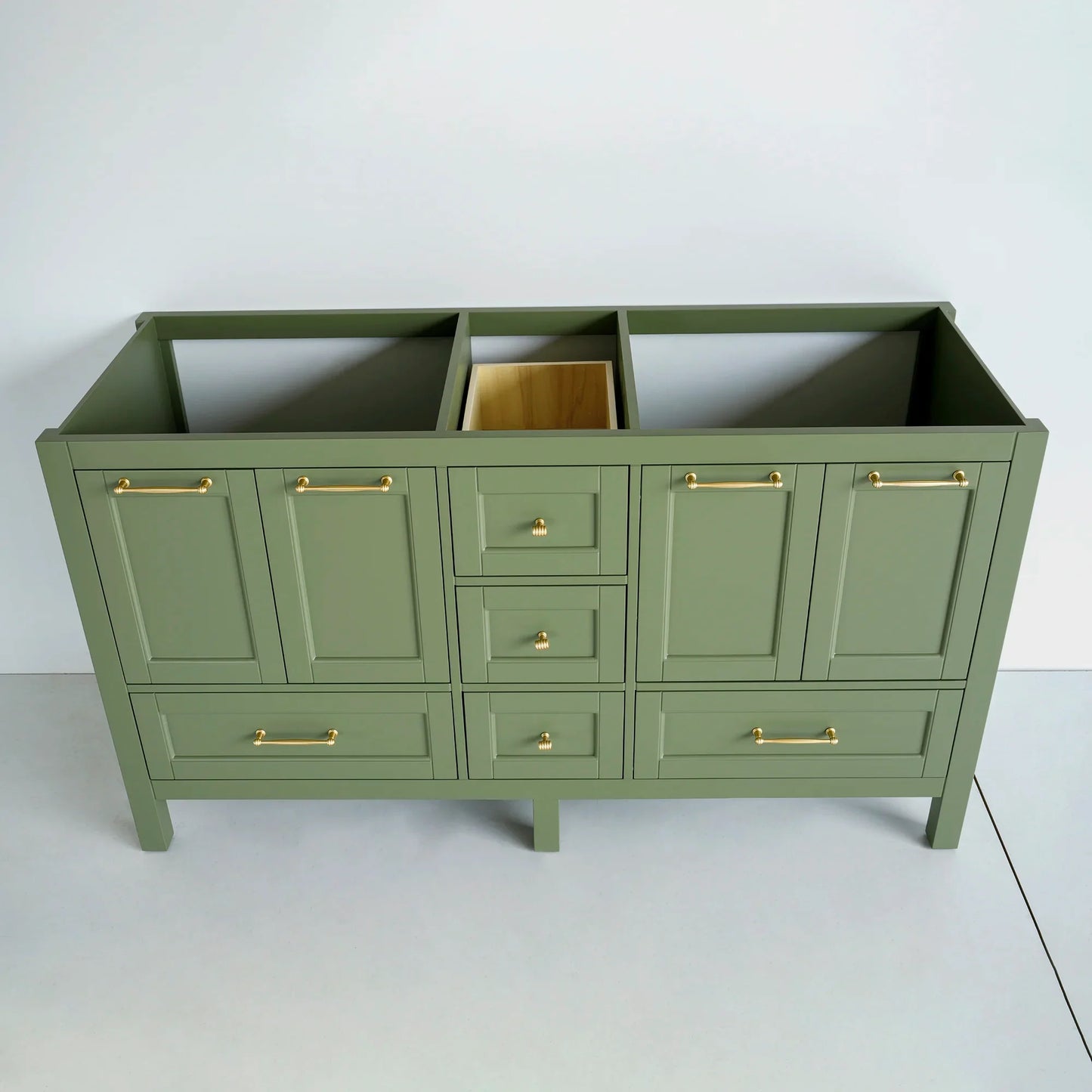 60 Inch Green Selena Bathroom Vanity