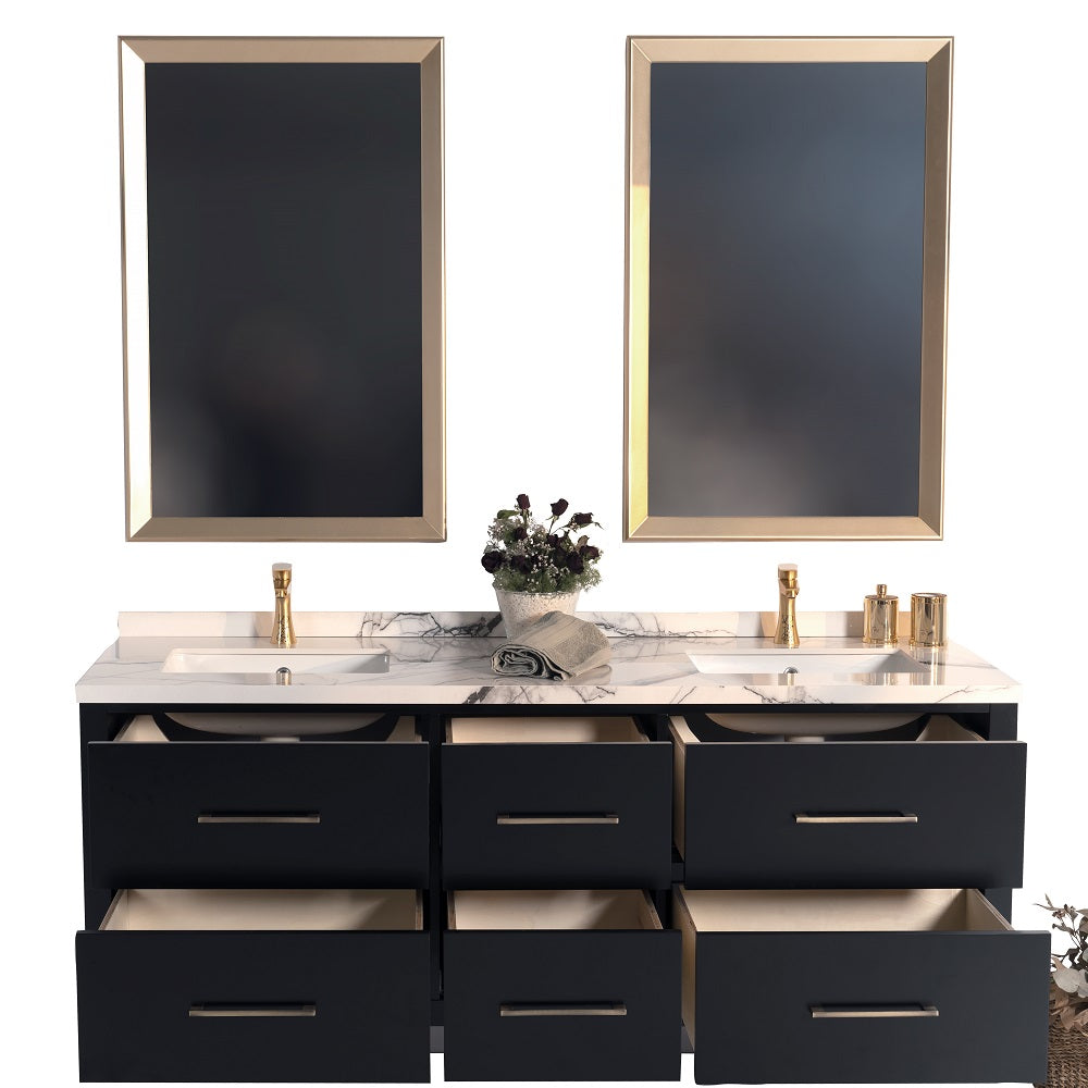 Aspendos 60 Inch Double Bathroom Vanity