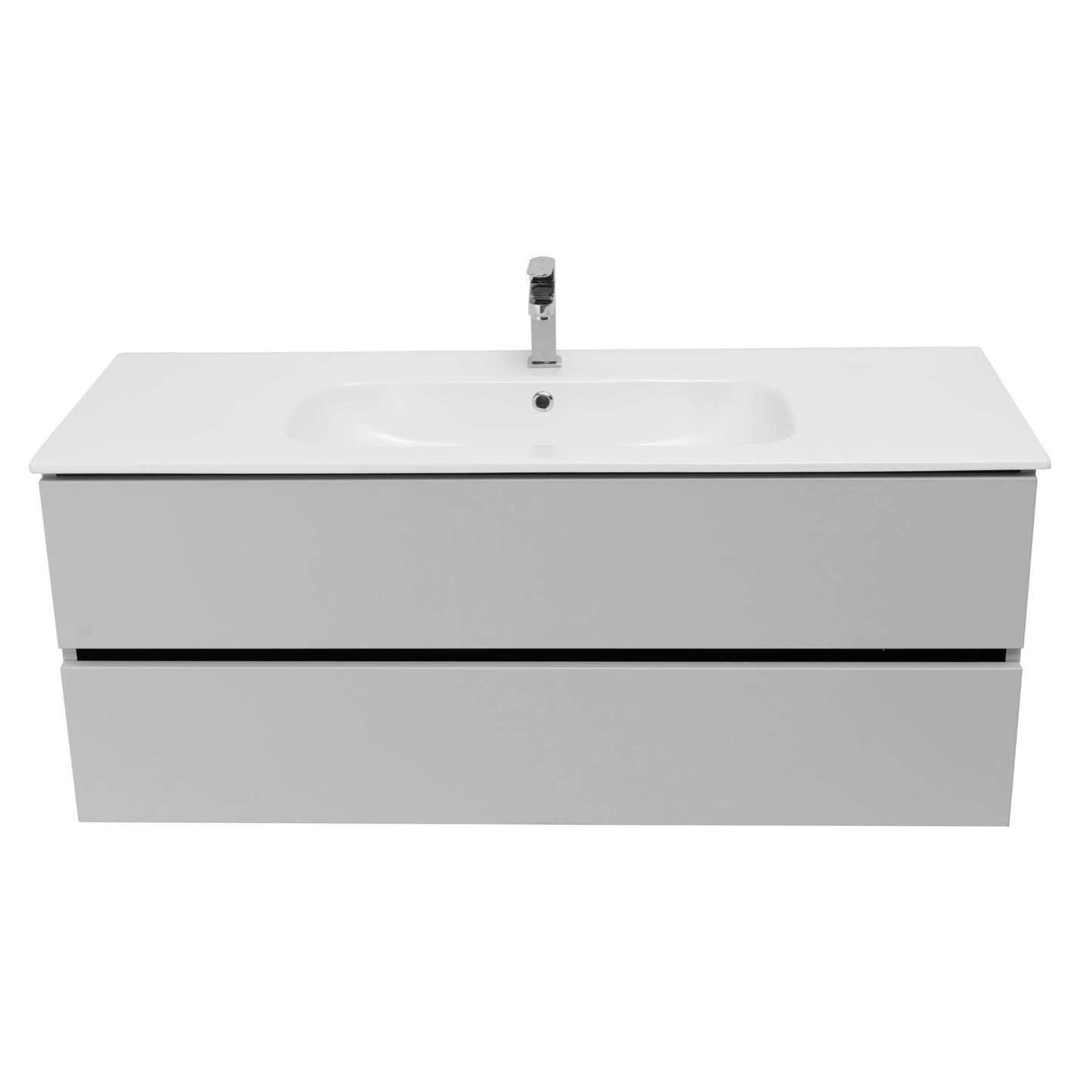 48 Inch Matte Cashmere Veneto Floating Bathroom Vanity