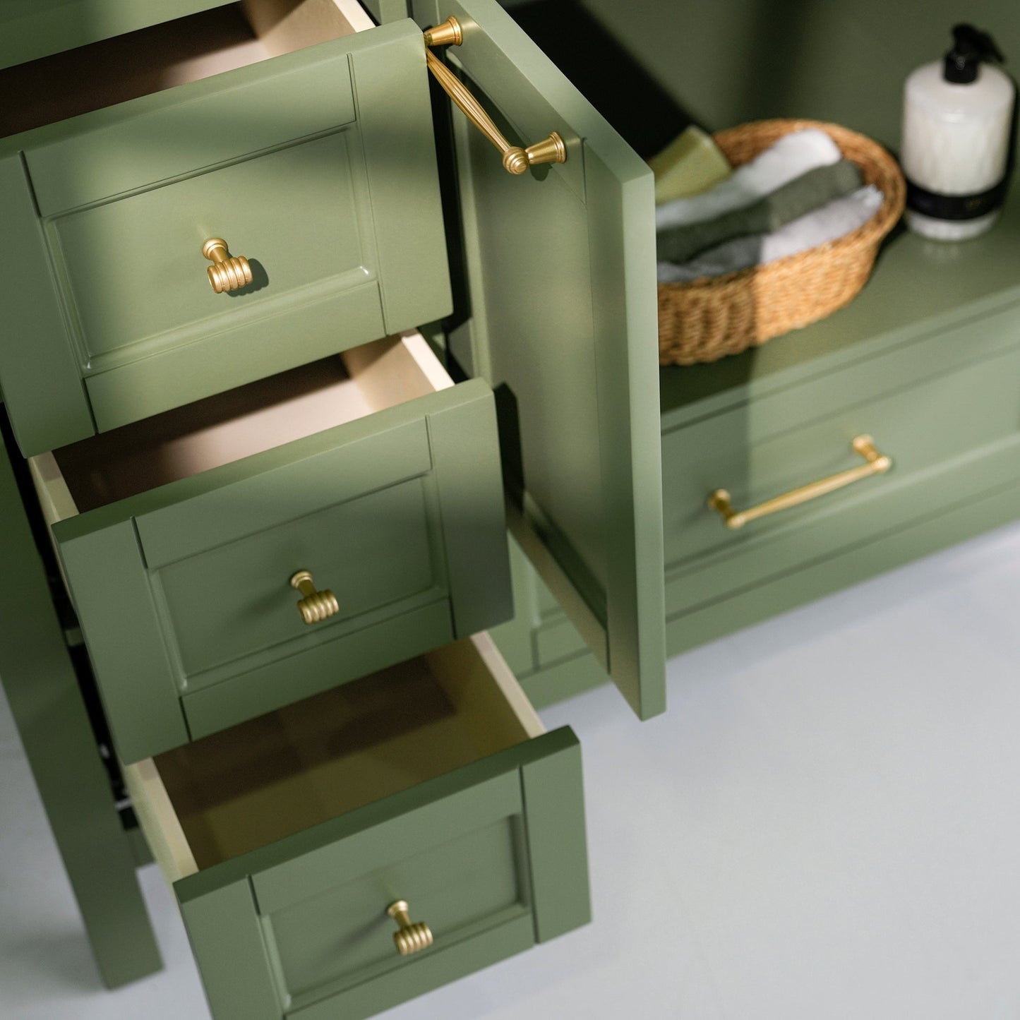 48 Inch Green Selena Bathroom Vanity