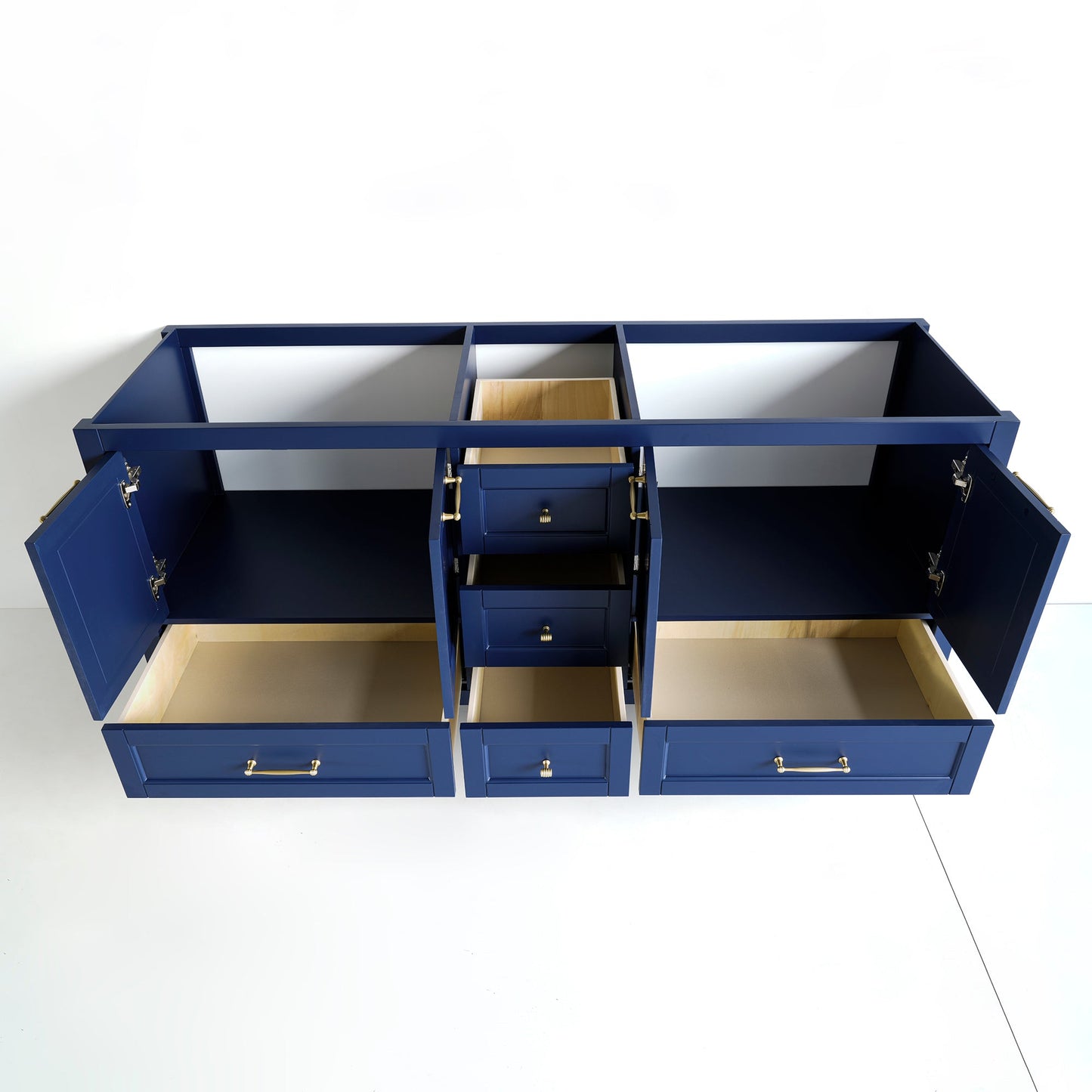 72 Inch Navy Blue Selena Bathroom Vanity